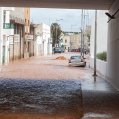 Lluvias el 12 de abril de 2025 en Arrecife. Foto: Juan Mateos