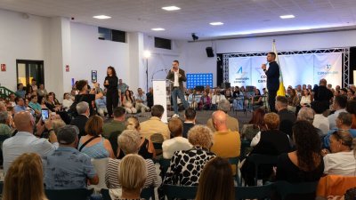 Presentación en Argana Baja del proyecto de CC y Primero Canarias 
