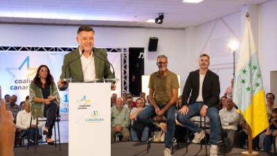 Presentación en Argana Baja del proyecto de CC y Primero Canarias 