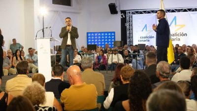 Presentación en Argana Baja del proyecto de CC y Primero Canarias 