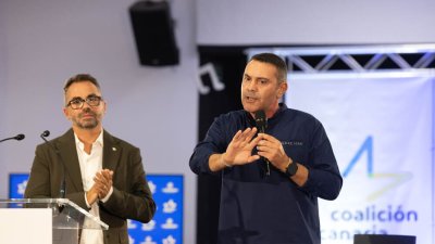 Presentación en Argana Baja del proyecto de CC y Primero Canarias 