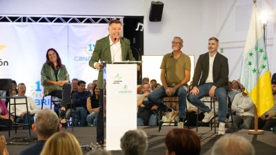 Presentación en Argana Baja del proyecto de CC y Primero Canarias 