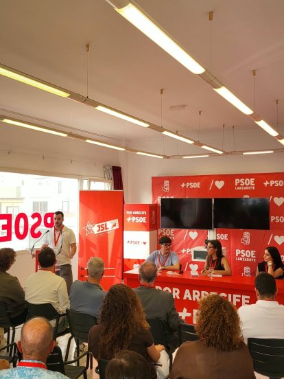 José Carlos Roger, secretario general de Juventudes Socialistas de Lanzarote