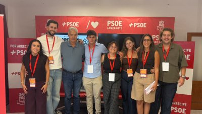 José Carlos Roger, secretario general de Juventudes Socialistas de Lanzarote