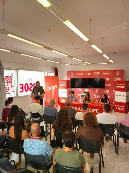 José Carlos Roger, secretario general de Juventudes Socialistas de Lanzarote