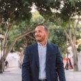 El presidente del Comité Local del PP de Haría, David Álvarez.
