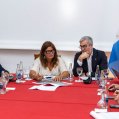 Reunión de Fernando Clavijo y Olivia Duque.