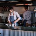 Trabajadores en hostelería