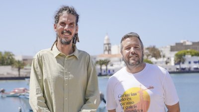 Alberto Rodríguez y Rafa Jiménez en Drago Canarias.