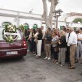 Último adiós a la parlamentaria lanzaroteña Cristina Calero. Foto: Juan Mateos