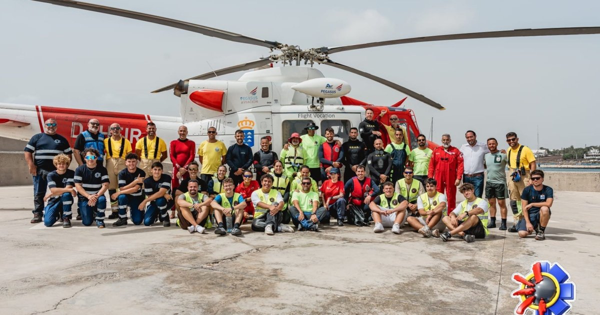 Water rescue: Emerlan closes a month of intense training and rescues