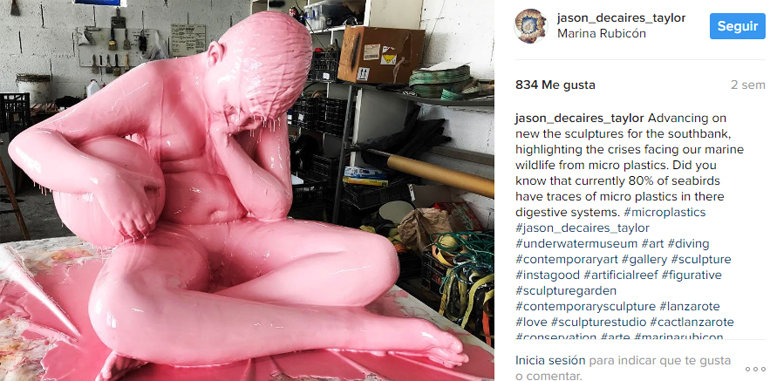 Jason DeCaires taller 5