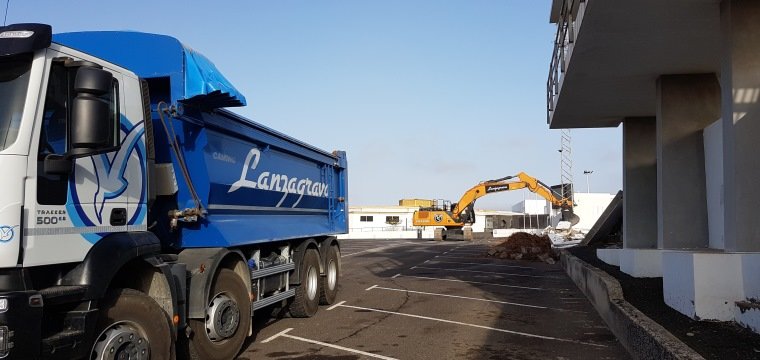 Nuevo cerramiento Ciudad Deportiva Tías