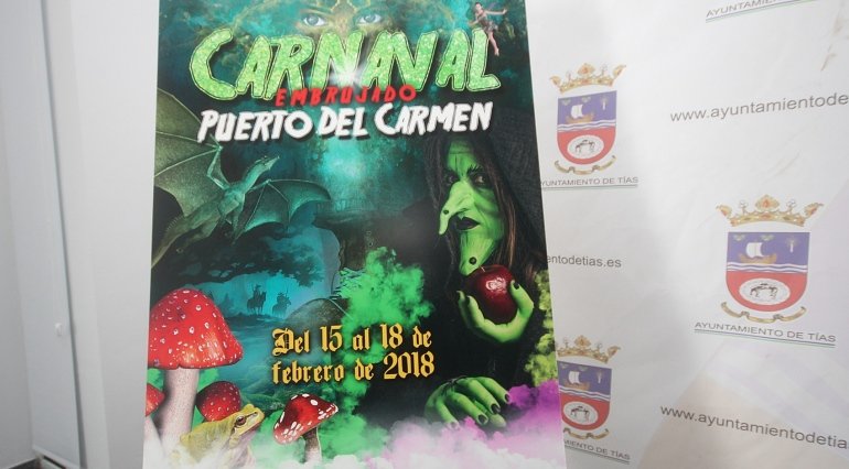 Cartel oficial del Carnaval de Puerto del Carmen 2018