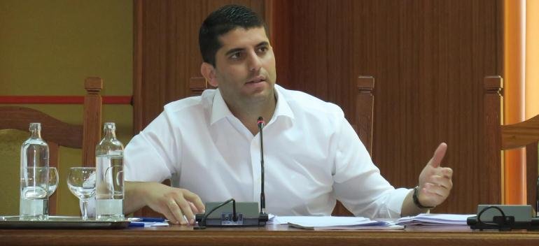 Benjamín Perdomo (Cs) en pleno