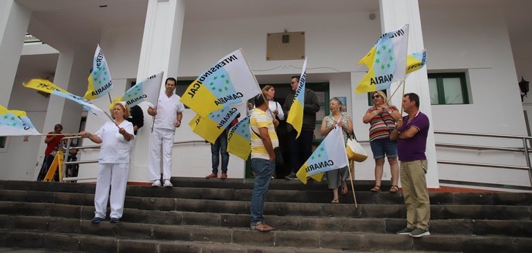 concentracion hospital insular desmantelamiento listas contratacion