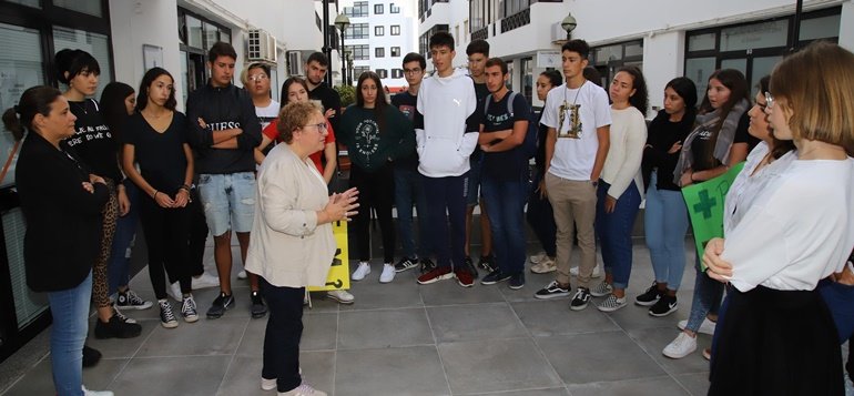 protesta alumnos ies tias educacion 2